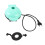 Mini-Blumen-Donut-Maschine, Blau, 16,516,511cm 2