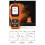 Digital Gas Leak Detector PPM Range Audible/Visual Alarm Semiconductor Sensor Propane Natural Gas Combustible 8