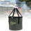 Faltbarer Stoff-Eimer mit Netzbeutel Grün 13,6 oz 9