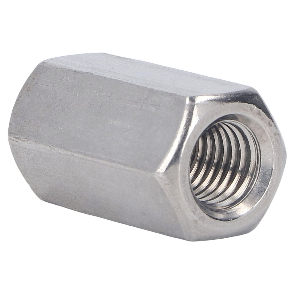 Hex Coupling Nuts 304 Stainless Steel M12 5pcs