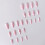 Strawberry Print Pink Stick-on Nails - Durable & Stylish 9