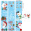 Festive Window Clings - Double Sided Xmas Stickers 6