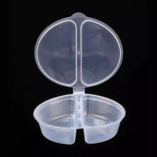 (10pcs) Boîtes Sauce Plastique Imperméables (50) 2