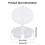 (10pcs) Boîtes Sauce Plastique Imperméables (50) 6