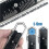 Chave Inglesa EDC de 3/16 A 3/4 Polegadas (5 A 19 mm) Ajustável com Clipe de Bolso Removível para Manutenção Externa 2