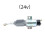 24V  Generator Set Engine Stop Solenoid Valve Excavator Fire Extinguisher Flameout Fuel 2