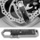 Chave Inglesa EDC de 3/16 A 3/4 Polegadas (5 A 19 mm) Ajustável com Clipe de Bolso Removível para Manutenção Externa 3