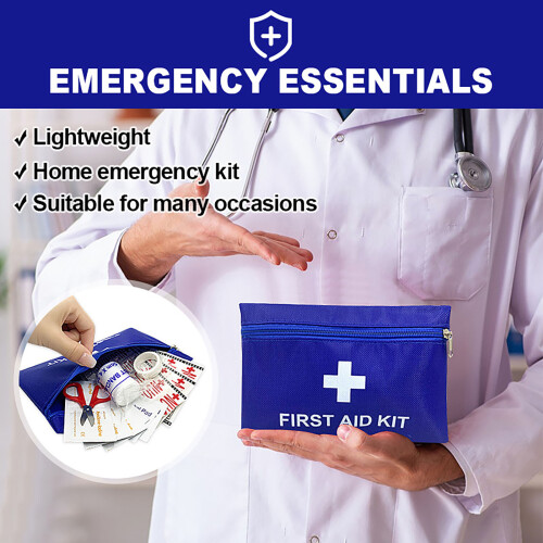 12pcs Waterproof First Aid Kit for Camping Hiking 1
