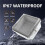 Outdoor Electrical Box  Junction Box Plastic Waterproof Project Box Enclosure for Electronics WiFi Network 4