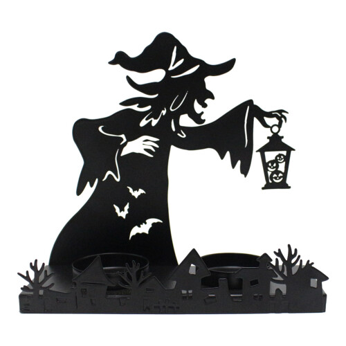 Halloween Witch Candle Holder - Housewarming Gift 2