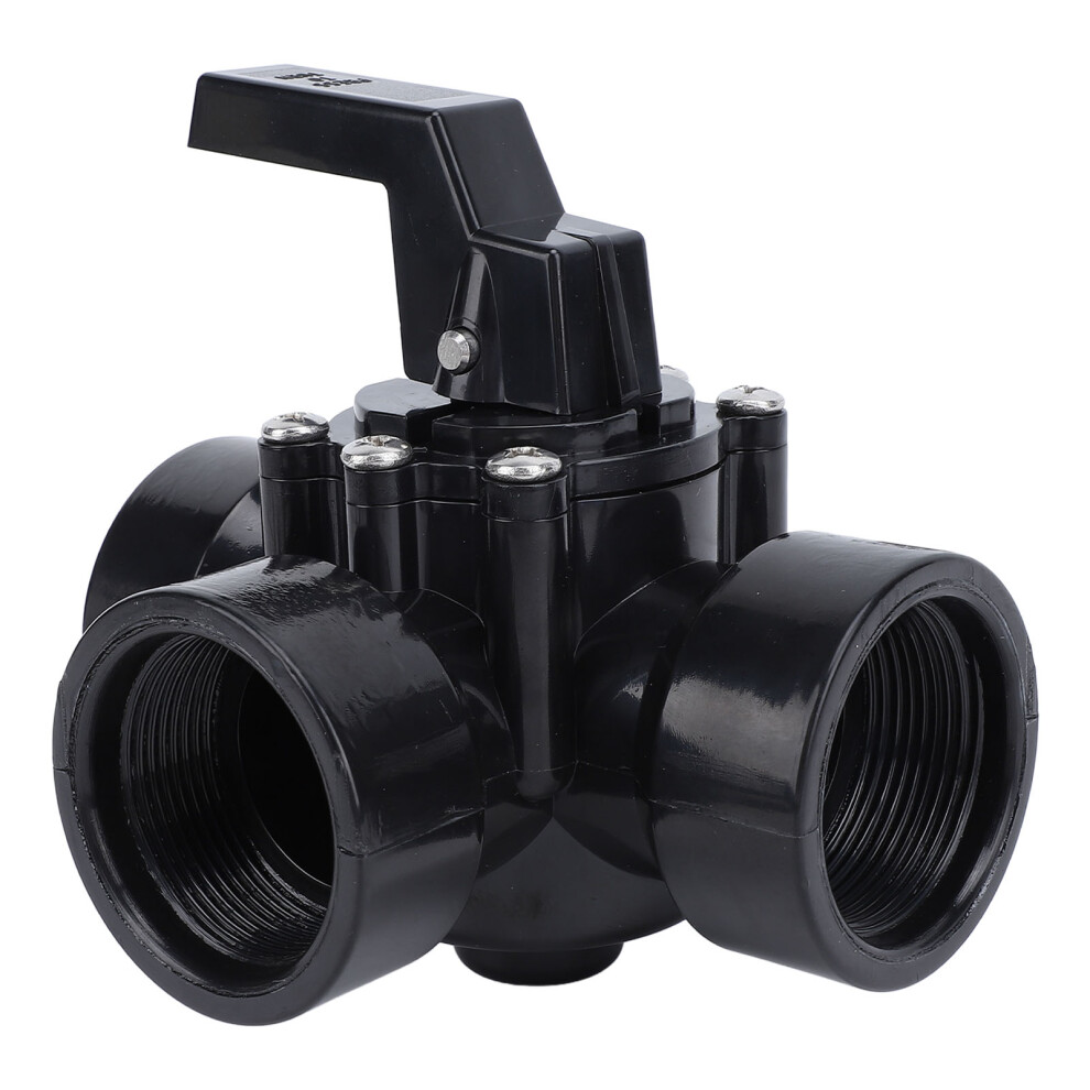 Swimming Pool Abs Diverter Valve G1â1/2In 3-Way Water Switch For Spa 4517 4241391021076