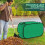 Heavy Duty Foldable Leaf Collector for Garden 2