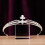 Korean Bridal Tiara Baroque Crown Wedding Accessory 7