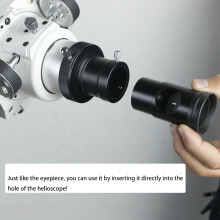 Datyson 1.25 Pouces Cheshire Oculaire de Collimation pour TéLescopes RéFractaires Newtoniens Structure TéLescope Astronomique