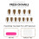 Eco-Friendly Cherry Red Cat Eye Nail Tips 4