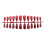 Eco-Friendly Cherry Red Cat Eye Nail Tips 5