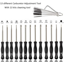 13 PCS Carburetor Adjustment Carb Adjusting Tool Kit for 2-Cycle Small Engine Poulan Echo Trimmer
