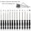 13 PCS Carburetor Adjustment Carb Adjusting Tool Kit for 2-Cycle Small Engine Poulan   Echo Trimmer 1