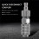 Airbrush Quick Disconnect Coupler Release Fitting Adapter med 5 Hankopplingar, 1/8 Tum MF 4