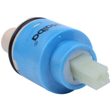Ivory Plastic 35mm Diameter Water Tap Faucet Cartridge Valve
