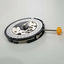 6 Hands Single Calendar Date At 4 O'Clock Quartz Replacement Movement for RONDA Z60 Watch Spare Parts with Battery