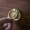 Brass Cabinet Rings Gold Knobs, Drawer Knobs Round European Handles Antique Gold Pull for Dresser, Home Kitchen, 2 Pack 2