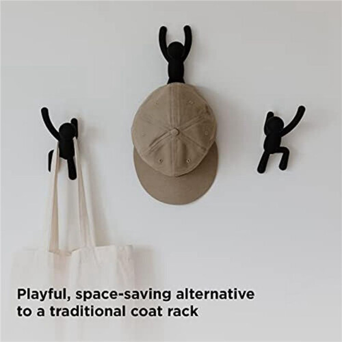 Wall Hook Partner Hook Cartoon Wall Door Coat Hook, Wall Mounted Coat Rack, 3Pcs 1