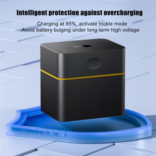 USB C Battery Charging Case for AA AAA 1.5V Lithium Batteries with Advanced Safety Features 2