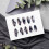 Silver Line Fake Nails - Chip & Smudge Proof 5