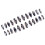 Silver Line Fake Nails - Chip & Smudge Proof 6