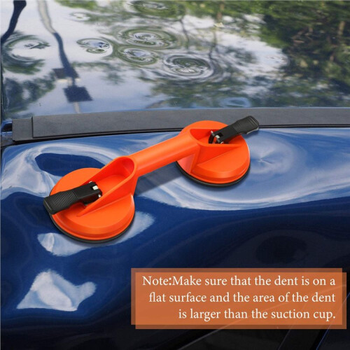 Handle Dual Suction Glass Suction Cups Dent Puller Handle Lifter Car Puller Removers for Lifting Glass Dent Repair Tool 2