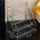 5-Layer CD Rack, Album Display Rack, Transparent Storage Rack for Tapes, Multifunctional Counter Display Rack 6
