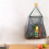 2X Reusable Kitchen Hanging Mesh Bag Large Capacity Home Fruit Vegetable Storage No.3 2