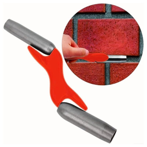 Ergonomic Brick Jointer Tool Set, 4 Sizes 1/2 5/8 3/4 7/8 Inch, Steel Handle, Includes Protective Cover 2