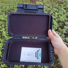 Portable Storage Box Beach Safe 4-Digit Combination Lock with Steel Wire Anti-Theft Beach Box Outdoor Camping Sports