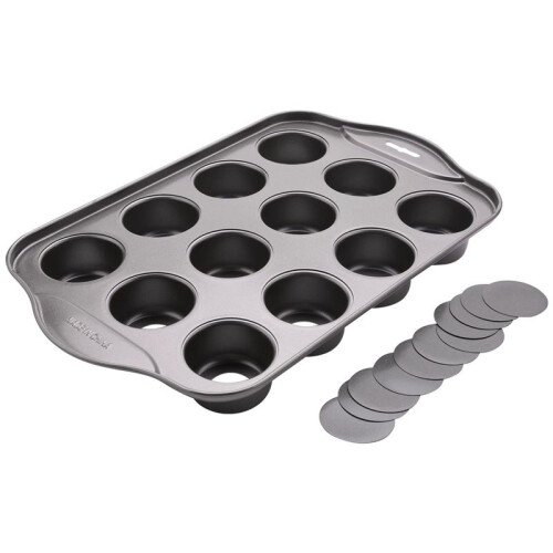 3X 12 Cavity  Cheesecake Pan with 36 Pieces Removable Bottom 1