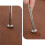 Leather Stamps 2 Pieces Professional Leather Border Stamping Tools for Leather  Working 6