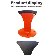 Divisor de Madeira Wedge Heavy Duty Pequeno Divisor de Lenha para Gravetos Divisor de Toras Manual Divisor de Madeira Manual para Exterior Laranja