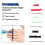 15 Set Bow Finger Guard Silicone Rubber Archery Protective Take Without Finger Guard Black 2