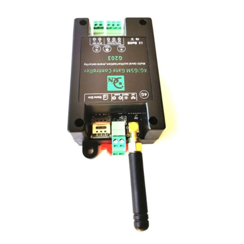 GSM 4G LTE Access Controller SMS APP Remote Control /Off Relay  for Automatic Sliding Swing Door Opener US