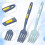 Silicone Cooking Forks, Multifunctional Cooking Fork Spaghetti Fork Heat Resistant Nonstick Blending Fork for Kitchen 3