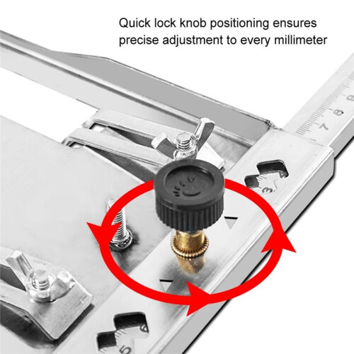 Cutting Machine  Guide Positioning Cutting Wood Board Tool Electricity Circular Saw Trimmer Machine Router 1