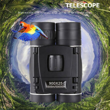 Jumelles à Zoom HD 900 X 25 pour Paysage ExtéRieur, TéLescope de Vision Nocturne Haute Puissance et Faible Luminosité