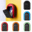 Key Safe Box  4 Digit Combination Outdoor Key Security Storage Case Key Lock Box Wall Mounted,Black & Red 4