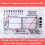 2pc ECG 7 Step Ruler,ECG 7 Step Ruler for ECG/EKG Interpretation, ECG Reference Guide Ruler,EKG Calipers Measuring Tool 6