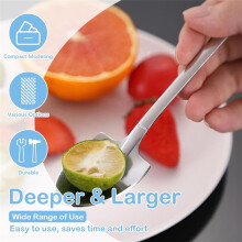 12PCS Dessert Spoons and Forks Set, Shovel Shape Ice Cream Spoons, Shovel Spoons for Coffee Yogurt Cake Fruit