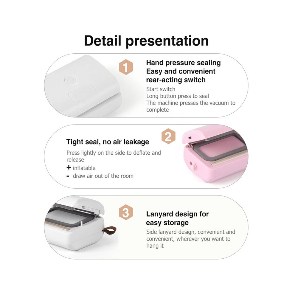 Selear Machine Automatic Household Vacuum Sealing Machine Food Freshness Packaging ...
