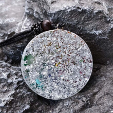 Orgonite Pendant Necklace Generator Emf Healing Crystal Sacred Geometry Chakra Necklaces Meditation Jewellry
