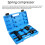2pcs Heavy Duty Strut Coil Spring Compressor Clamp Set Remove Absorber or Spring Tool Car Repair Tool 3