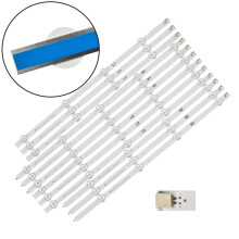 12 Stuks LED-Strip voor 47LN5708- 47LN570R- 47LA620S 47LN5400 6916L-1174A 6916L-1175A 6916L-1176A 6916L-1177A 47LA620S